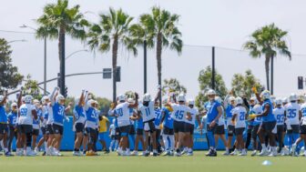 Los Angeles Chargers Finish Up 2022 OTAs. Photo Credit: Mike Nowak | Los Angeles Chargers