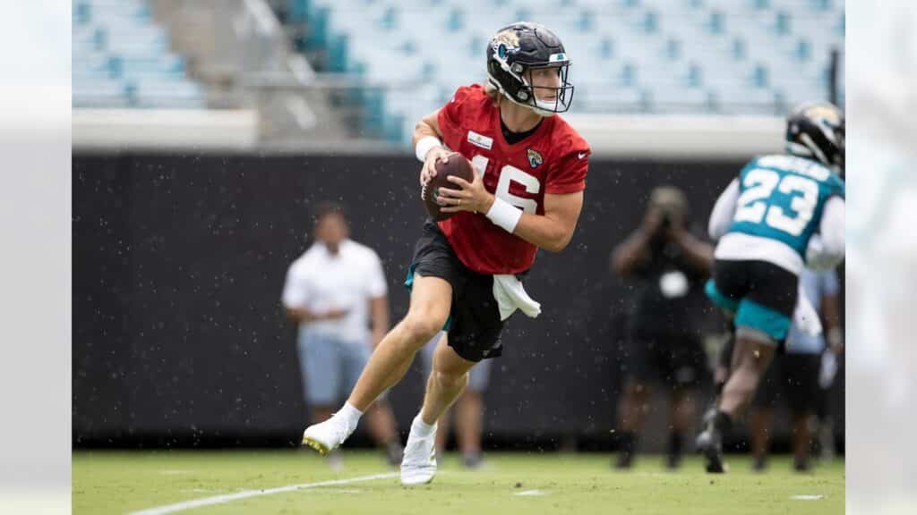 Jacksonville Jaguars Quarterback Trevor Lawrence. Photo Credit: Kam Nedd | Jacksonville Jaguars