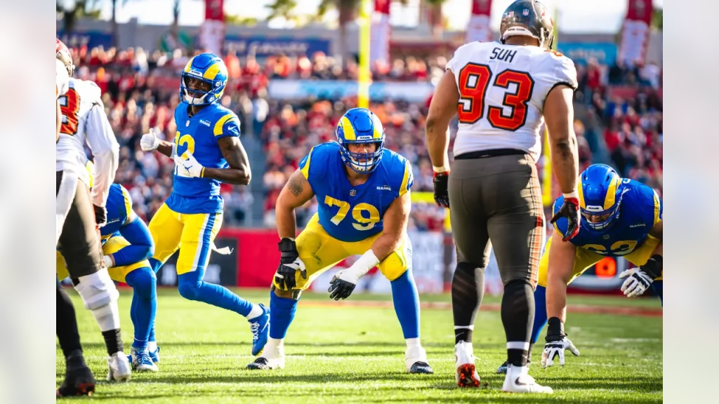 Rams Offensive Line Rob Havenstein Photo Credit Brevin Townsell | LA Rams