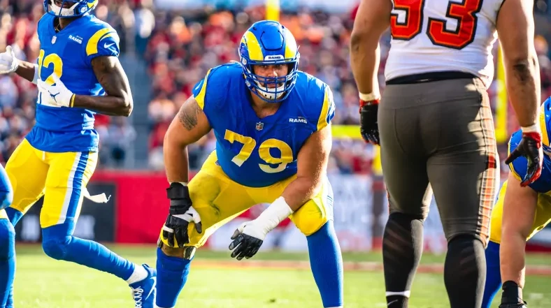 Rams Offensive Line Coach, Kevin Carberry, Faces 4 Tough Challenges In 2022 1 Rams Offensive Line Rob Havenstein Photo Credit Brevin Townsell | LA Rams