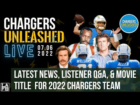 Chargers Unleashed: Latest Chargers News | Top WR Duo In NFL!? | Best Movie Titles For 2022 Chargers Position Groups? 1 Jake and Dan discuss the latest from NFL Network's Bucky Brooks in his top duos in the NFL at each position, & then they get into which movie titles represent Chargers position groups!