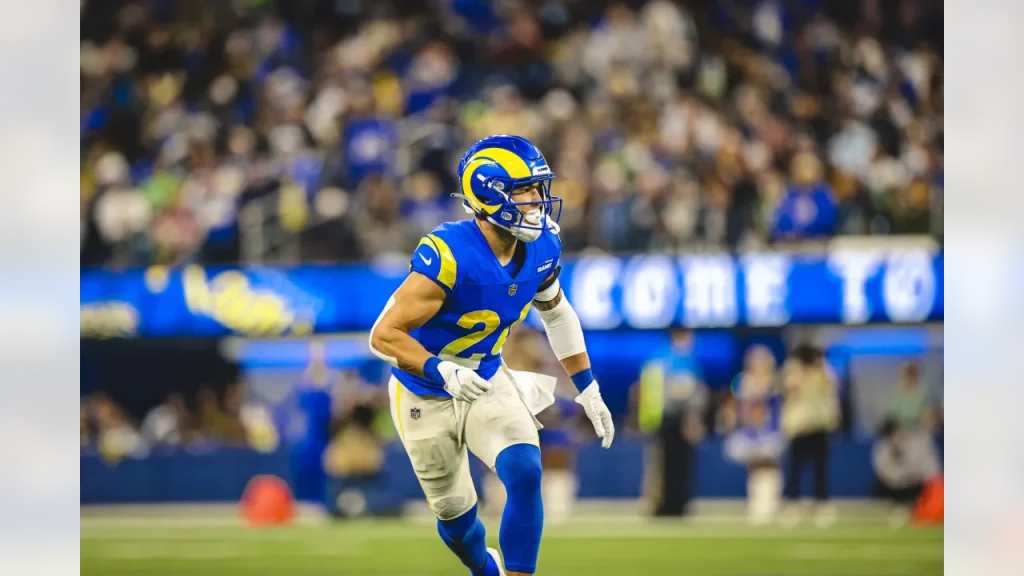 Rams Safety Taylor Rapp Photo Credit: Brevin Townsell | LA Rams