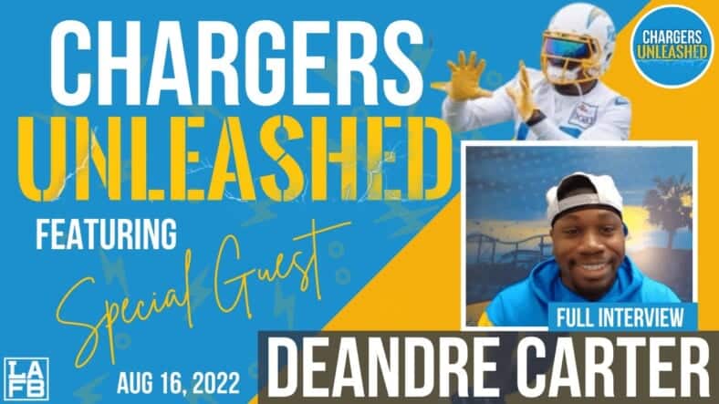 Chargers DeAndre Carter Talks Offense, Special Teams, Expectations & Buying In | Better WR Than KR! 1 Los Angeles Chargers WR DeAndre Carter Joins Chargers Unleashed On The LAFB Network!