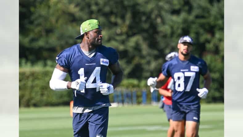 Seattle Seahawks wide receiver jersey