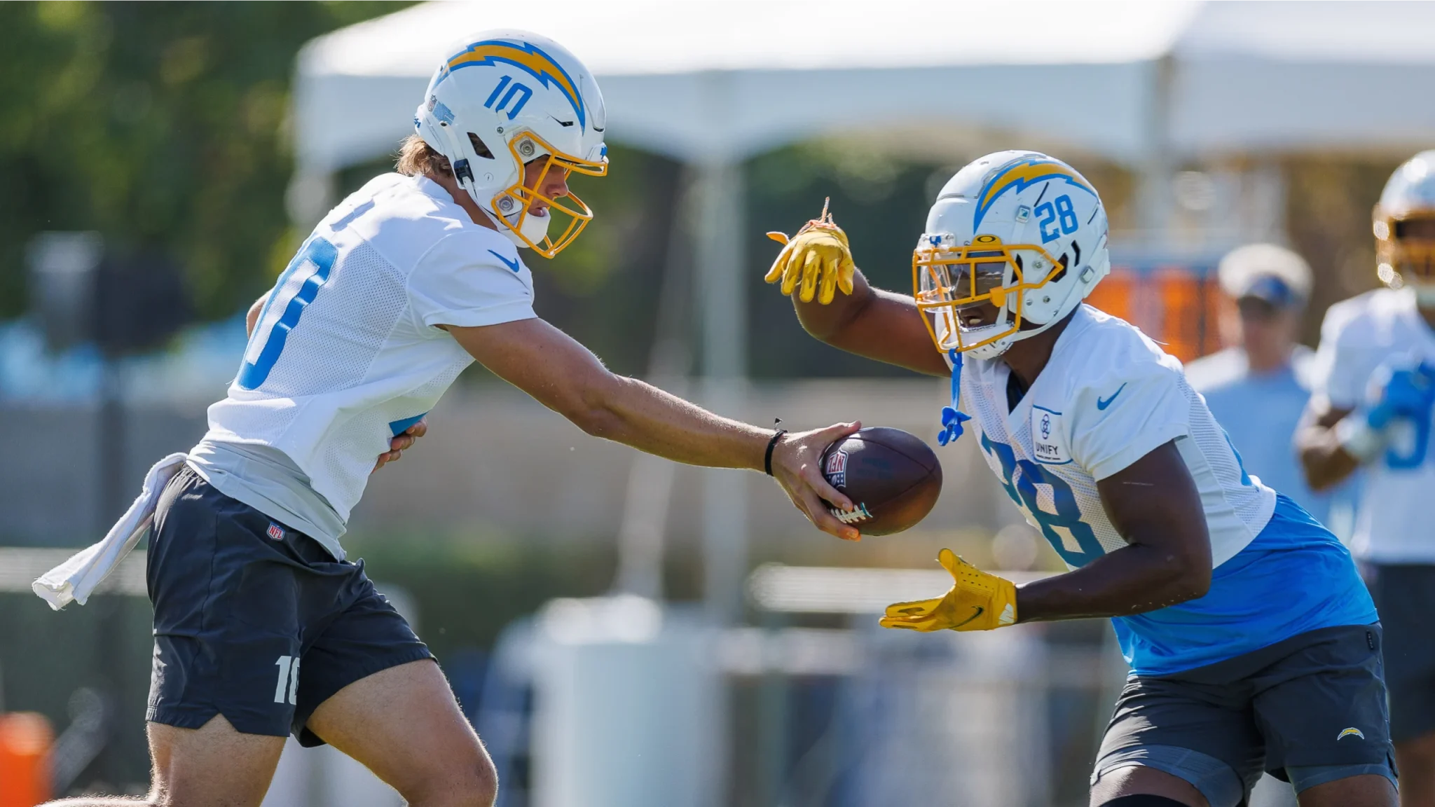 chargers running backs 2022