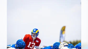 John Wolford Takes Over For Stafford At Rams Training Camp Photo Credit: Brevin Townsell | LA Rams