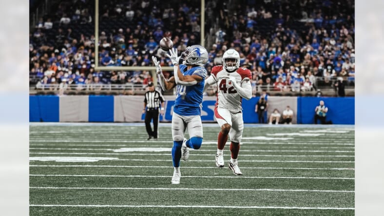 What Will Amon-Ra St. Browns Fantasy Football Effect be in 2022? Photo Credit: Jeff Nguyen | Detroit Lions