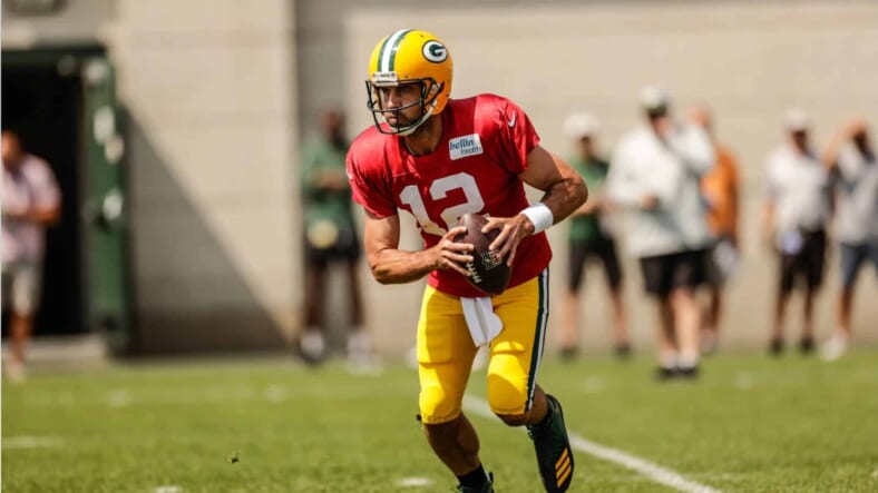 Is Aaron Rodgers Still A Top-10 Fantasy Football QB? Photo Credit: Evan Siegle | Packers.com