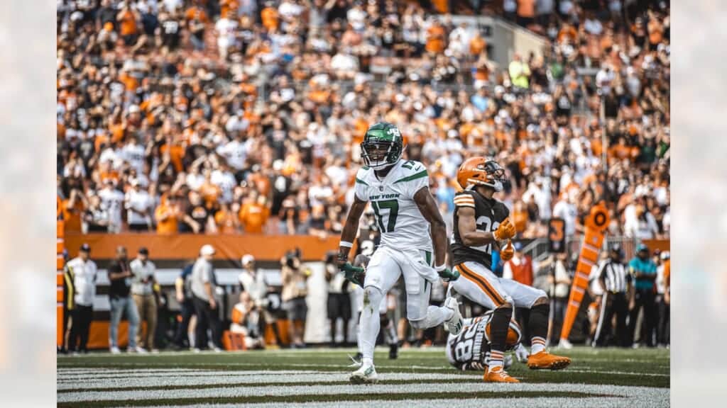 New York Jets Wide Receiver Garrett Wilson. Photo Credit: NewYorkJets.com