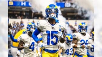 Los Angeles Rams Wide Receiver Tutu Atwell. Photo Credit: Gabby Hutter | Los Angeles Rams | Waiver Wire Week 3