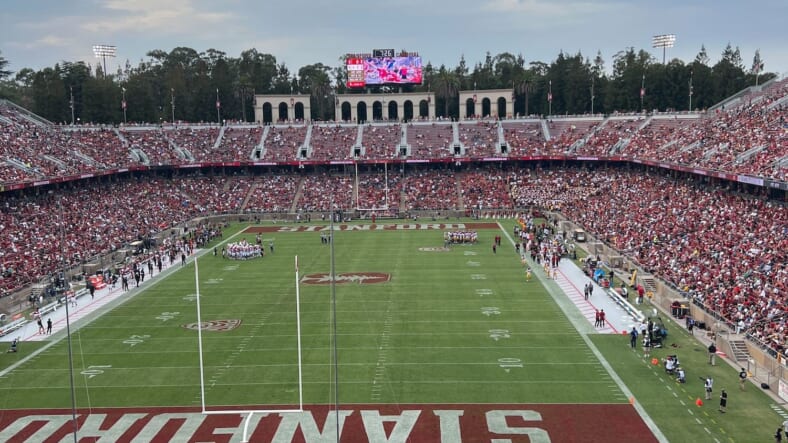The USC Trojans At The Stanford Cardinal. Photo Credit: Justin Urgo | LAFB Network