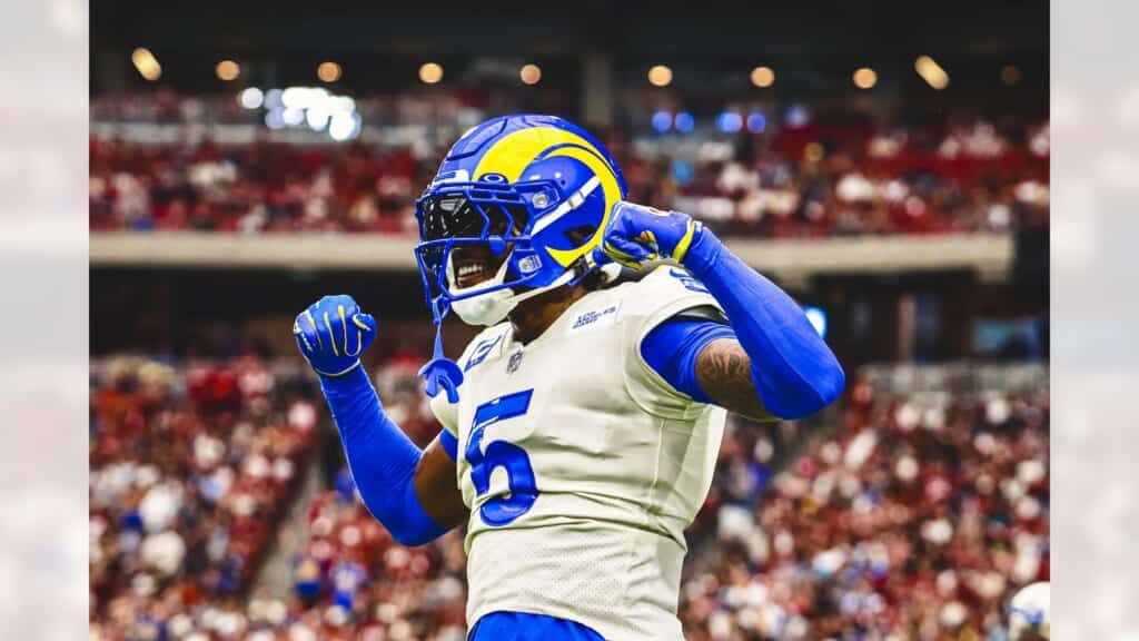 The Rams Are Still Learning Identity In 8 Point Win In Arizona 3 Rams Cornerback Jalen Ramsey Photo Credit: TheRams.com