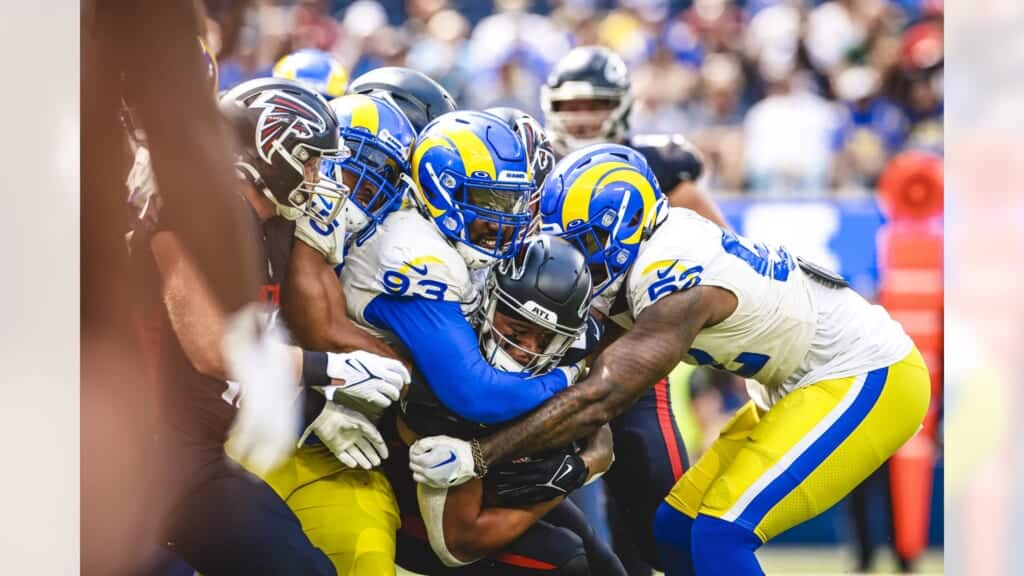 The Rams Defense In Week 2 Photo Credit: Brevin Townsell