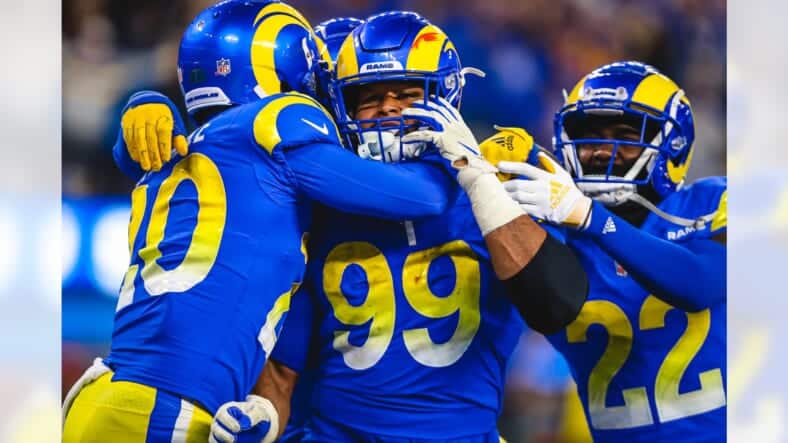 Aaron Donald and the Rams start their journey to Running it Back Photo Credit: therams.com