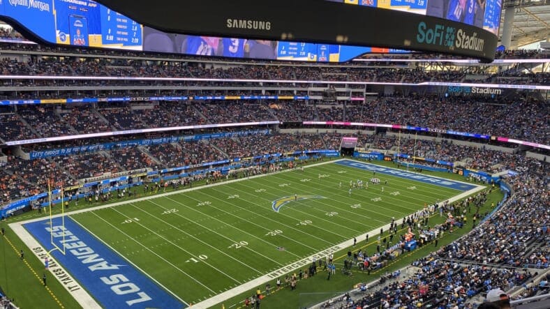 The Los Angeles Chargers Host The Denver Broncos At SoFi Stadium. Photo Credit: Ryan Dyrud | LAFB Network