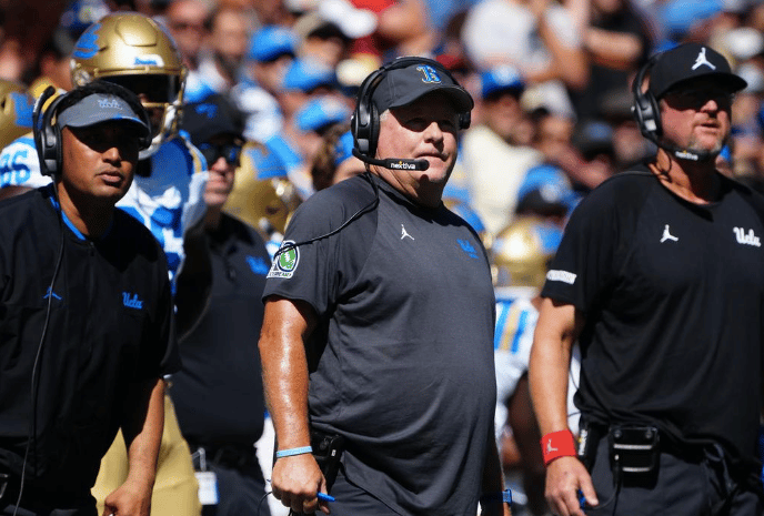 UCLA Head Coach Chip Kelly Photo Credit: Ron Chenoy