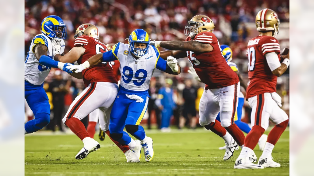 the rams and 49ers