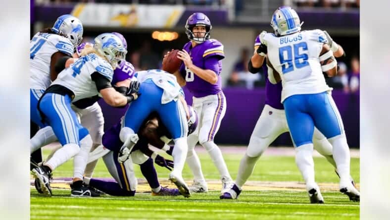 Fantasy Football Week 8 DFS Optimal Lineup 1 Kirk Cousins Fantasy Stock To Rise After Bye Week Photo Credit: Vikings.com
