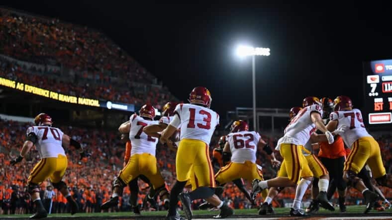USC Trojans Offense Photo Credit: John McGillen | USC Athletics