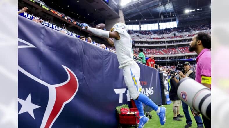 Haven't Claimed Gerald Everett off Waiver Wires yet? Its Time! Photo Credit: Mike Nowak | LA Chargers