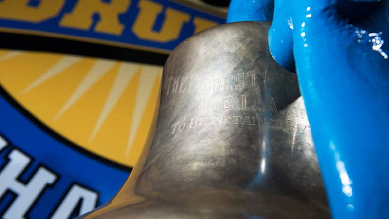 The Best USC-UCLA Matchup in Nearly 10 Years 1 The UCLA Bruins currently possess the Victory Bell Photo Credit: DailyBruin.com