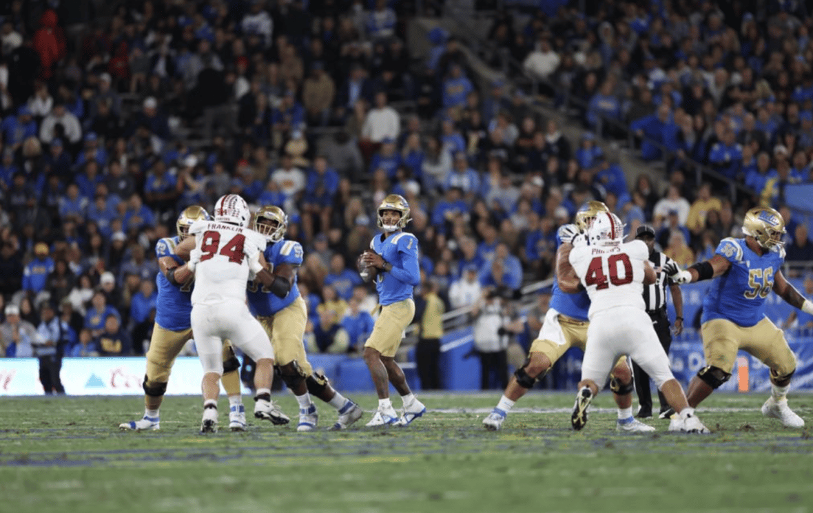 UCLA's Dorian Thompson- Robinson Photo Credit: Jesus Ramirez