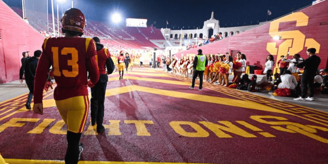 USC Quarterback Caleb Williams Photo Credit: John McGillen | USC Athletics