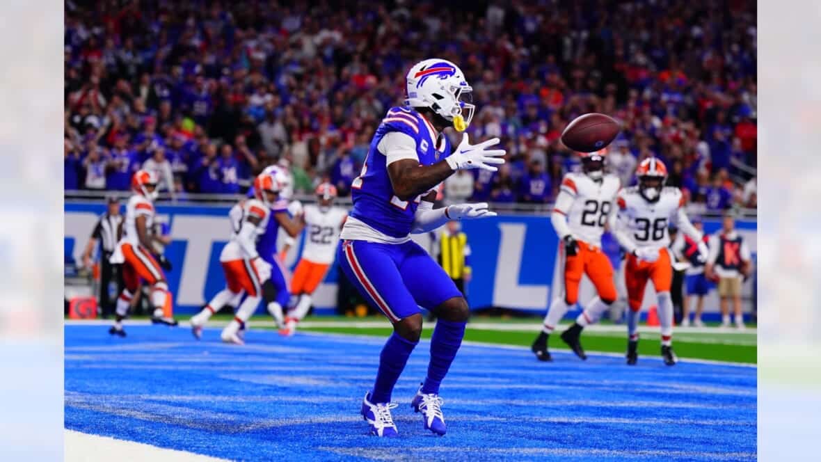 Buffalo Bills Wide Receiver Stefon Diggs. Photo Credit: Ben Green | Buffalo Bills