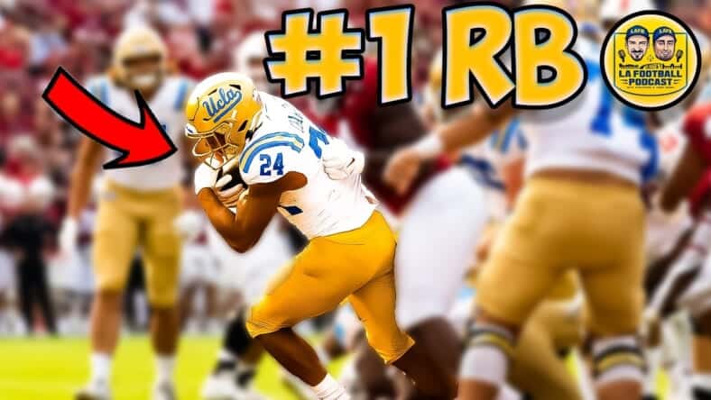 UCLA Bruins Running Back Zach Charbonnet Is The Best Back In The Country.