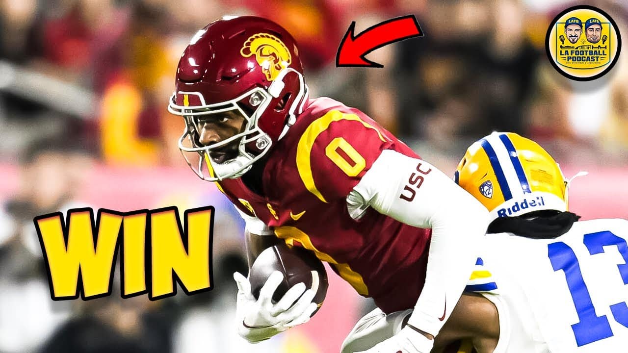 LA Football Show USC vs Cal Review Caleb Williams Future 1 Overall