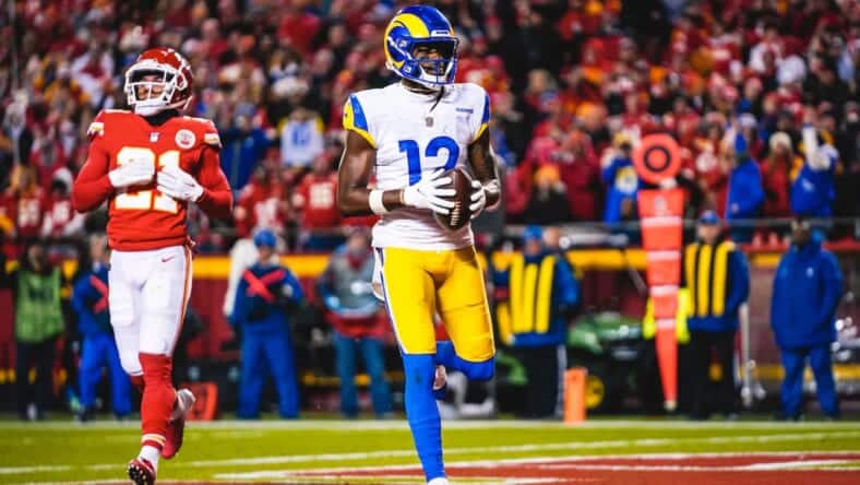 Short-Handed Rams Fall to the Chiefs 1 Los Angeles Rams Wide Receiver Van Jefferson Photo Credit: Jeff Spaur