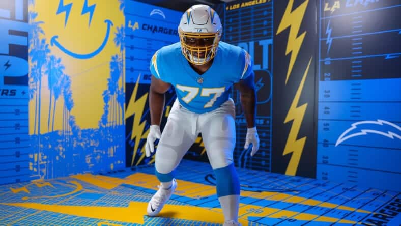 Chargers Rookie Guard Zion Johnson Photo Credit: Ty Nowell | Los Angeles Chargers