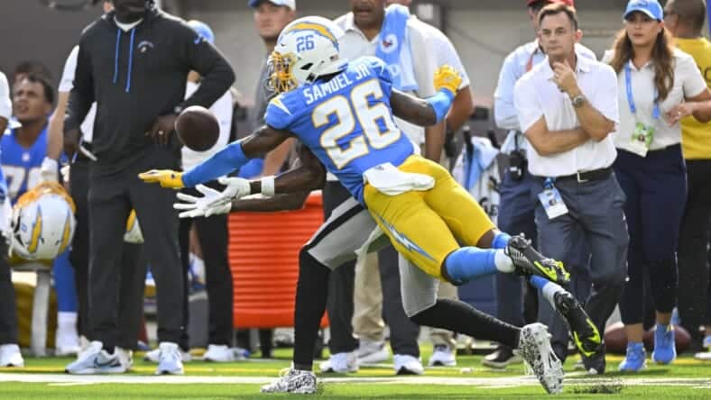 Los Angeles Chargers Cornerback Asante Samuel Photo Credit: John McGillen | NFL