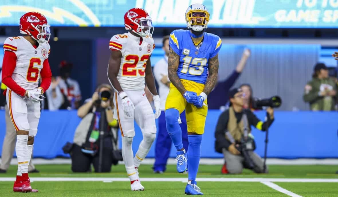 Fantasy Football Week 12 DFS Optimal Lineup 3 Keenan Allen Looks To Have A Big Fantasy Football Week Photo Credit: Ty Nowell | Los Angeles Chargers