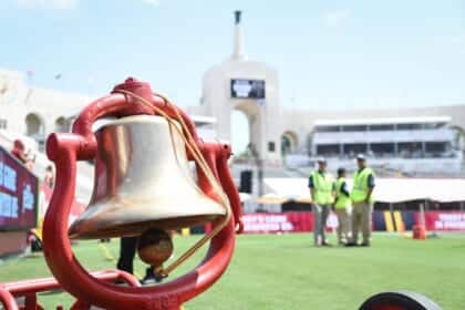 USC and UCLA Compete for the Victory Bell Photo Credit: USC Athletics