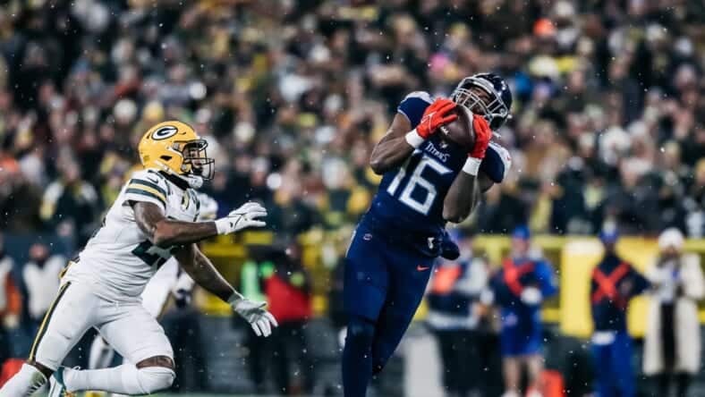 It's time to pick up Treylon Burks off the waiver wire this week Photo Credit: Emily Starkey | Tennessee Titans