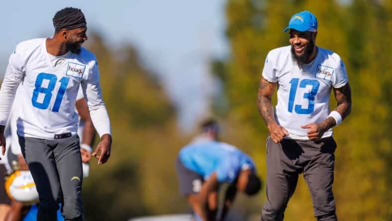 Chargers Wide Receivers Mike Williams and Keenan Allen Return to Practice Photo Credit: Mike Nowak | Los Angeles Chargers