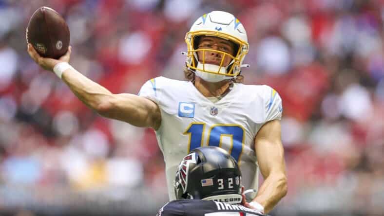 Los Angeles Chargers Quarterback Justin Herbert Photo Credit: Mike Nowak | Los Angeles Chargers
