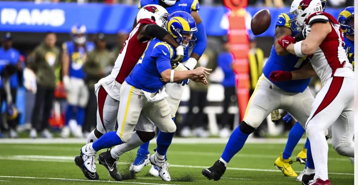 Rams Hit Another New Low in Loss to Zona; 17-27 3 Los Angeles Rams Quarterback John Wolford Photo Credit: Caitlyn Epes | Arizona Cardinals