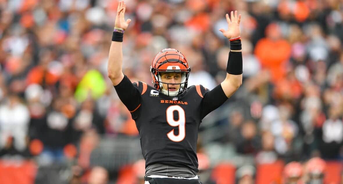 Fantasy Football Week 15 DFS Optimal Lineup 3 Win big in daily fantasy football with Joe Burrow on your roster Photo Credit: Ryan Meyer