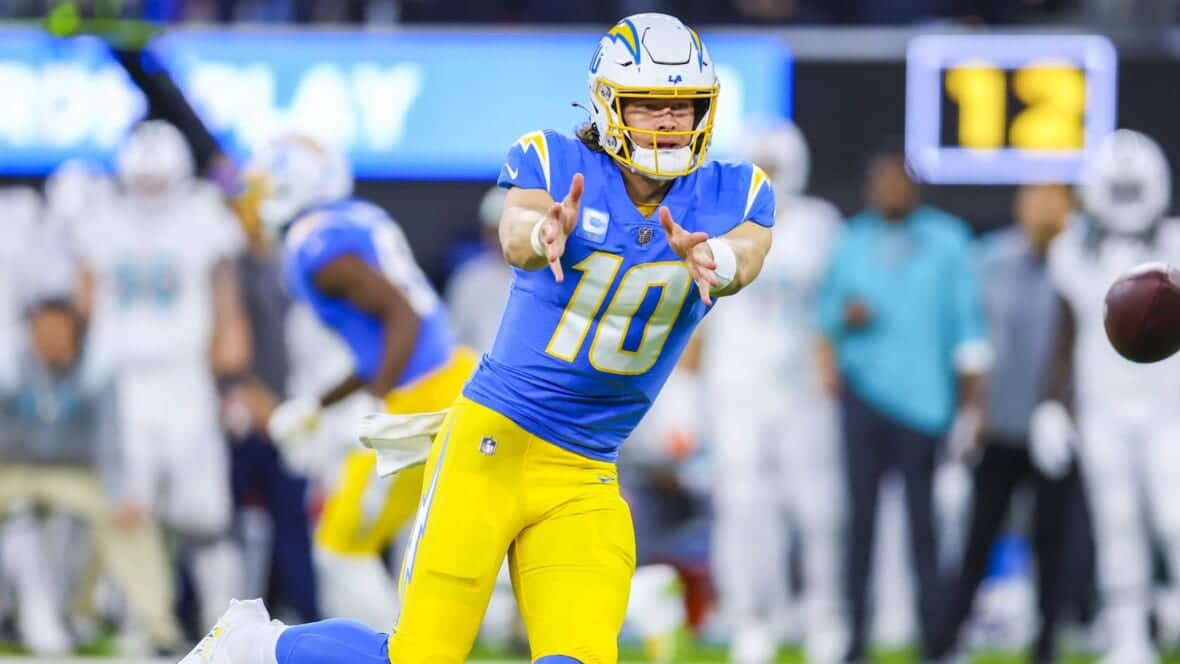 LA Chargers Quarterback Justin Herbert Photo Credit: Ty Nowell | Los Angeles Chargers