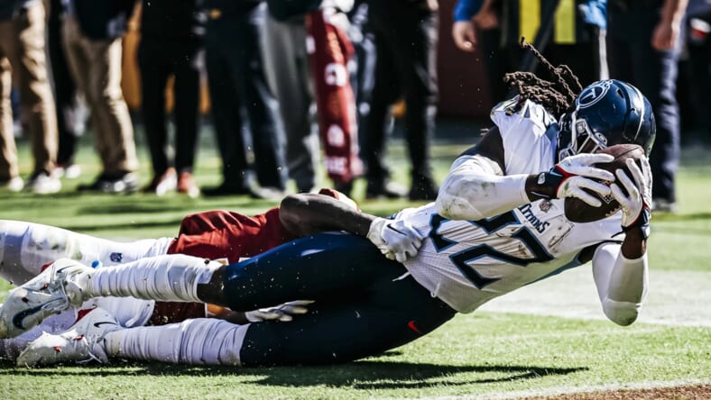 It is time for King Henry to ascend to the throne of you Daily Fantasy Football Team Photo Credit: Cameron Faulkner | Tennessee Titans