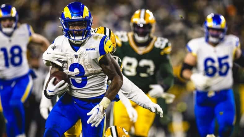 Rams Running Back Cam Akers Photo Credit: Brevin Townsell | LA Rams