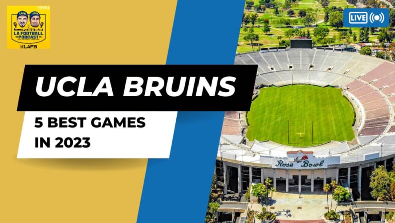 What Are The 5 Best Games On The 2023 UCLA Football Schedule? Ryan Dyrud dives into the UCLA Bruins Football Schedule and breaks down the 5 best that he is most looking forward to.