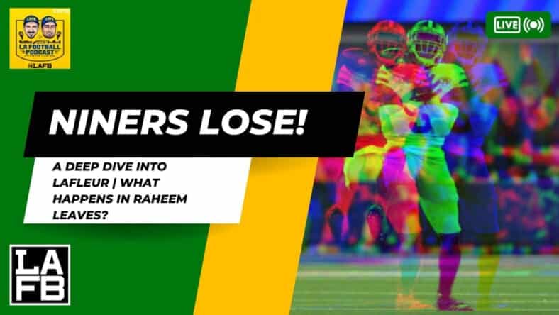 Niners Lose Again In NFC Championship | Deep Dive On New OC LaFleur | Who's Next If Raheem Morris Leaves? 1 The Niners lose again in the NFC Championship game, final thoughts of Mike LaFleur as the new OC, who will be the new DC if Raheem Morris gets a head coaching gig?