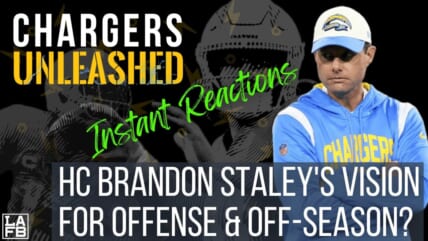 Jake and Dan discuss the end-of-year press conference from Chargers HC Brandon Staley.