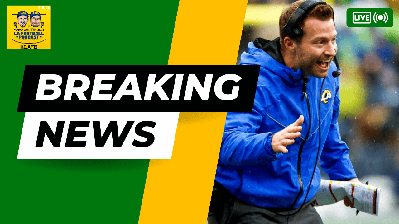 Sean McVay reaches TV decision - Footballscoop