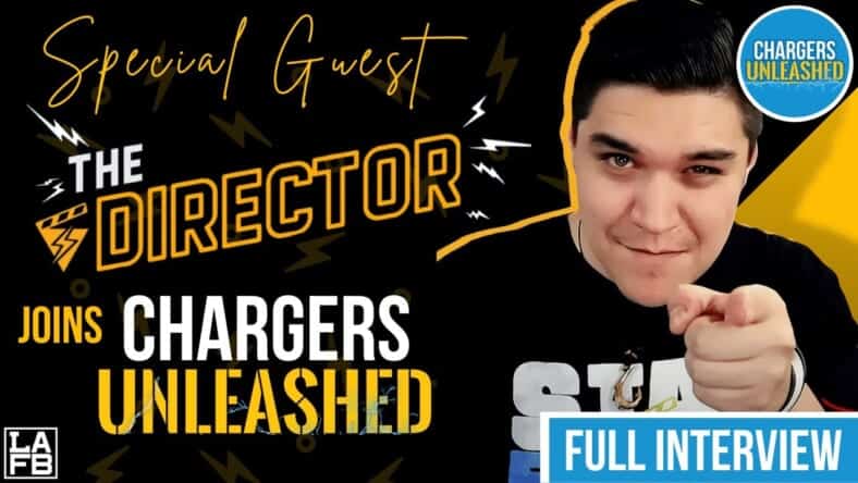 The Director Joins Chargers Unleashed On The LA Football Network.