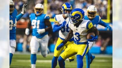 Rams Running Back Cam Akers Photo Credit: Brevin Townsell | LA Rams