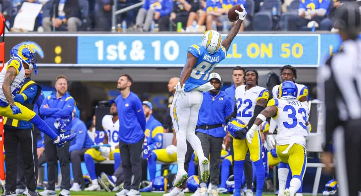 Chargers Receiver Mike Williams Photo Credit: Ty Nowell | Los Angeles Chargers